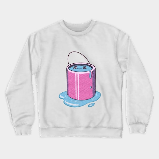 Wavey in a Bucket Crewneck Sweatshirt by Meggieport